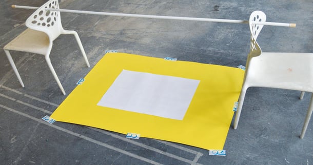 OKIDO Activities Paint Pendulum Set Up