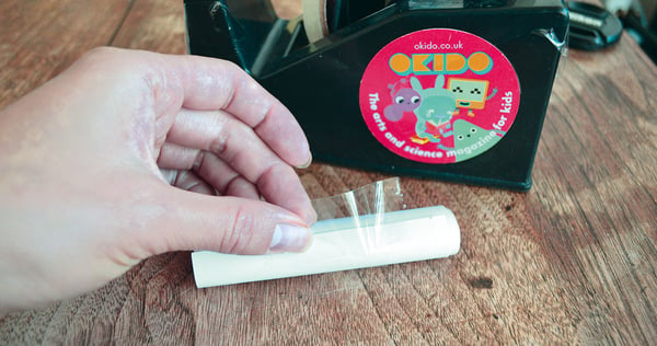 OKIDO Straw Rocket Activity - Sticky Tape