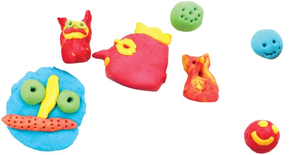 Make balls into Plasticine models